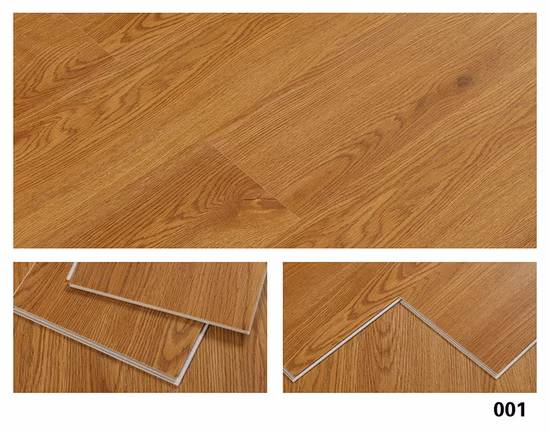 Building Material Waterproof 4mm Click Lock Wooden Herringbone Oak Tiles Composite HDF Flooring Plastic PVC Plank Vinyl Spc Flooring for Hotel, Dance Room