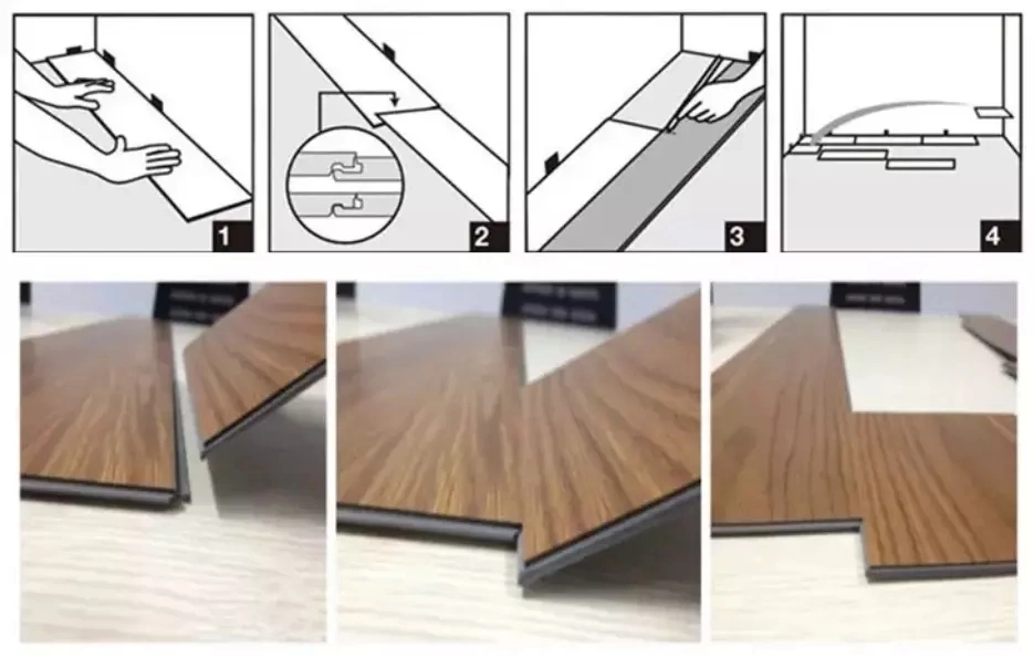 Modern Spc Flooring Waterproof Vinyl Plank