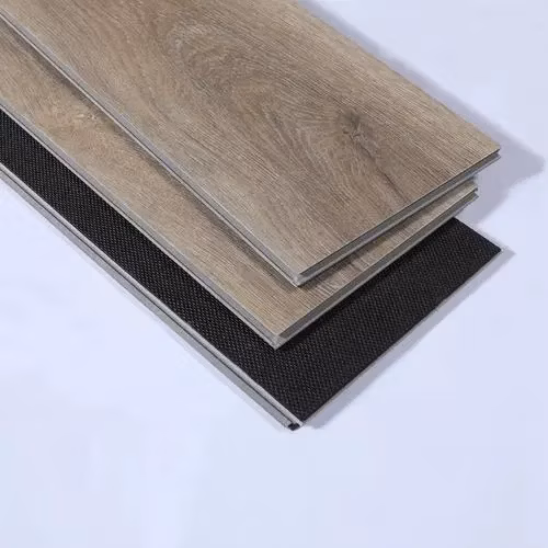 Fire Retardant Waterproof Durable Plastic PVC Lvt Spc Click Vinyl Spc Laminated Flooring for Commercial Decoration